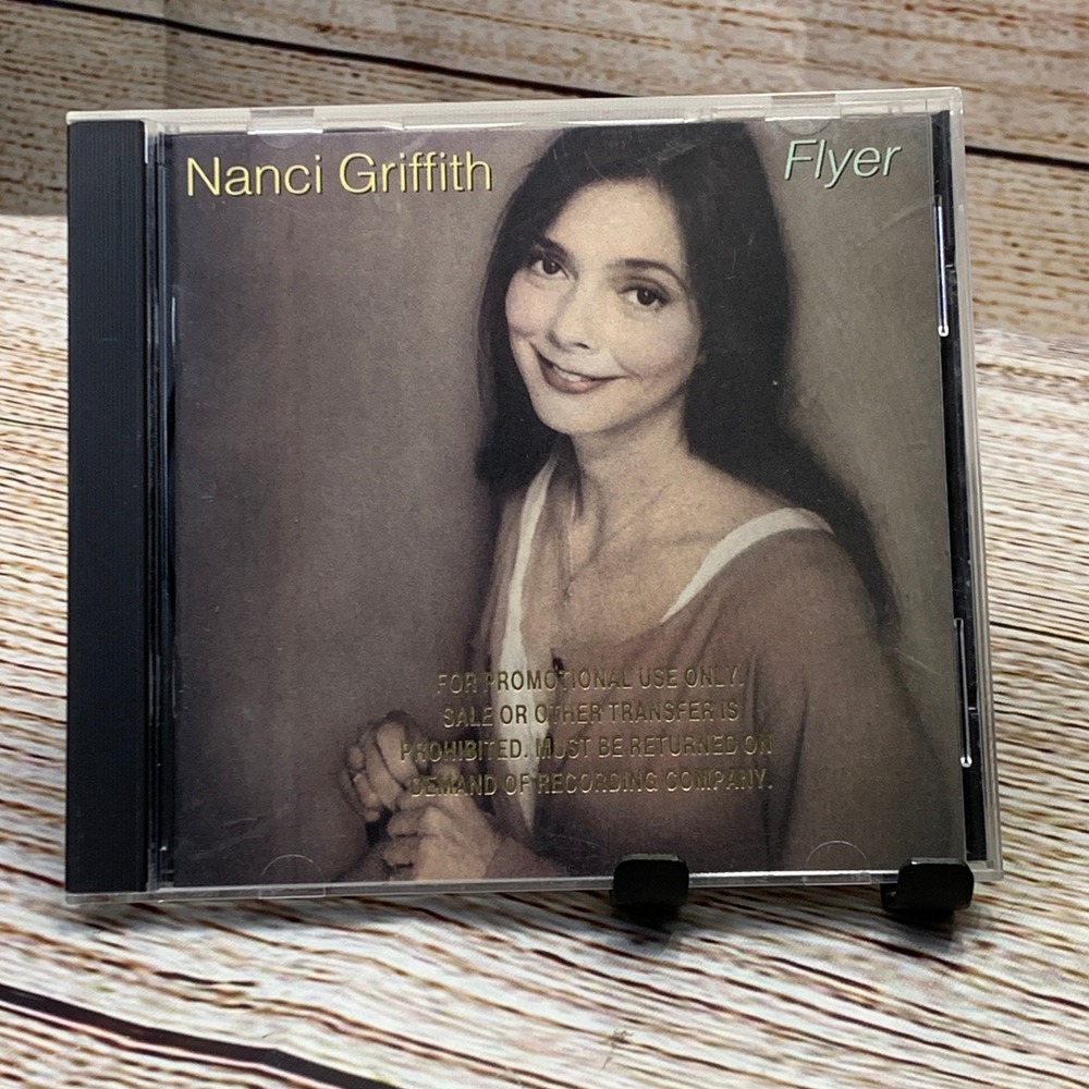Nanci Griffith - Flyer [CD 1994] Elektra Entertainment Album Promo‎ Copy